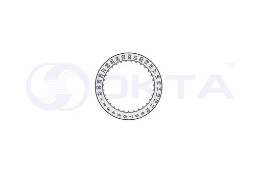 Диск календаря,<br>ETA F03.111