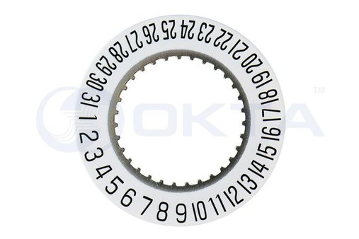 Диск календаря,<br>ETA 2000, 2000-1