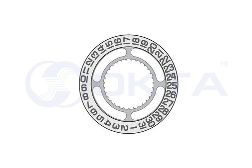 Диск календаря,<br>ETA F06.111